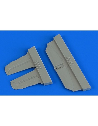 Bf 109G-6 control surfaces f. Tamiya 