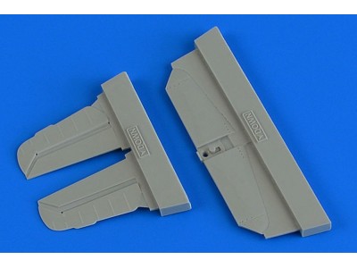 Bf 109G-6 control surfaces f. Tamiya 