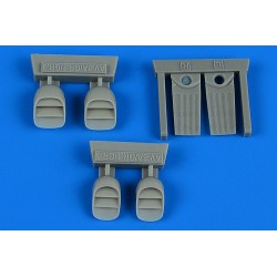 Harrier AV-8A/GR.1/GR.3 exhaust nozzles for AIRFIX 