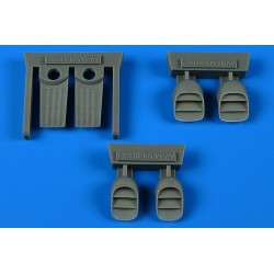 Harrier AV-8A/GR.1/GR.3/FRS.1 exhaust nozzles für ESCI/ITALERI 