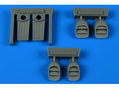 Harrier AV-8A/GR.1/GR.3/FRS.1 exhaust nozzles für ESCI/ITALERI 