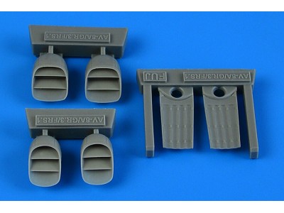 Harrier AV-8A/GR.1/GR.3/FRS.1 exhaust nozzles 