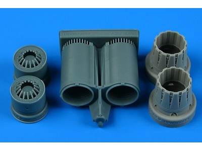 Eurofighter Typhoon exhaust nozzles for Revell 