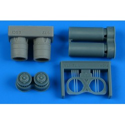 F-5A Freedom Fighter exhaust nozzles for Italeri/Revell 