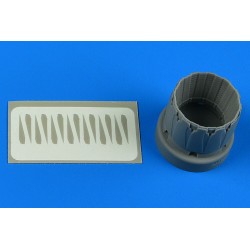 Mitsubishi F-2A/B exhaust nozzle - opened for Fine Molds 
