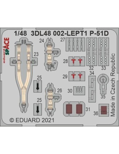 P-51D-5 SPACE 1/48 for ZVEZDA 