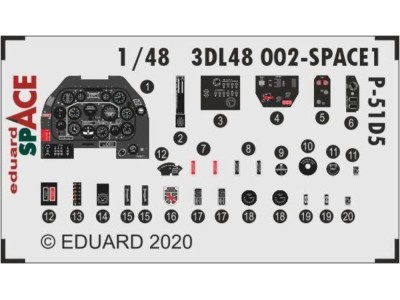 P-51D-5 SPACE 1/48 for ZVEZDA 