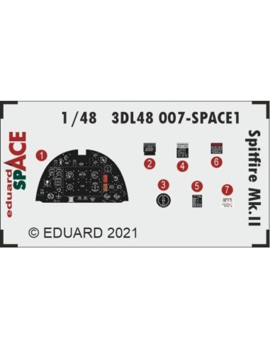 Spitfire Mk.II SPACE 1/48 for EDUARD 