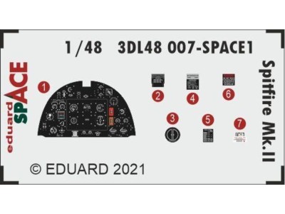 Spitfire Mk.II SPACE 1/48 for EDUARD 