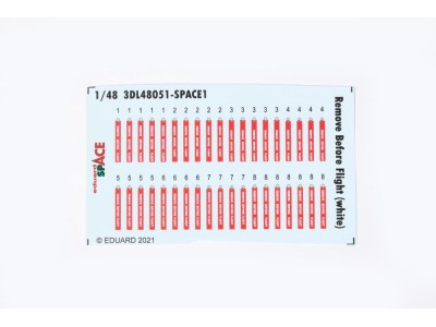Remove Before Flight (white) SPACE 