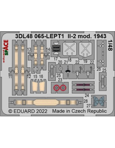 Il-2 mod. 1943 SPACE 1/48 