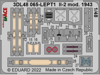 Il-2 mod. 1943 SPACE 1/48 