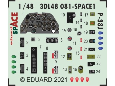 P-38J SPACE 