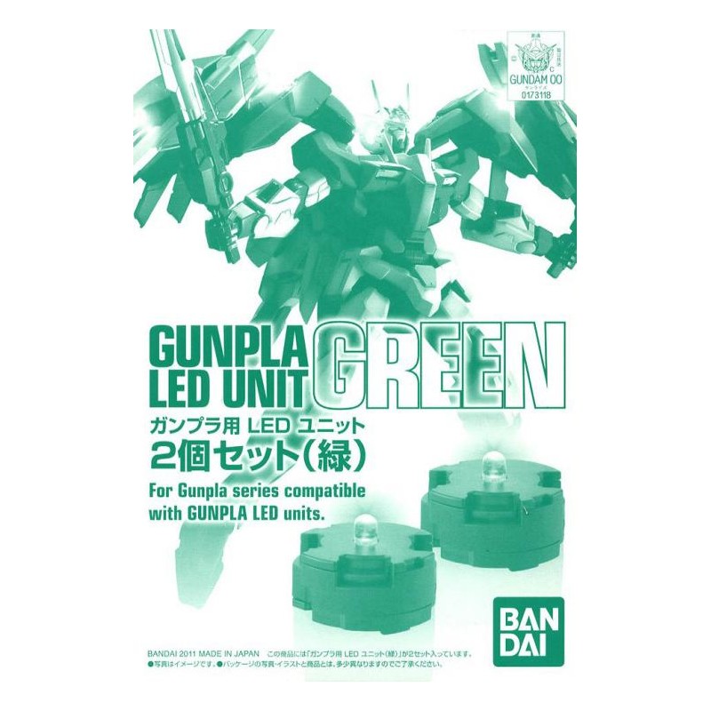 GUNDAM - MG Led Unit Green x2 - Accessoires pour Model Kit