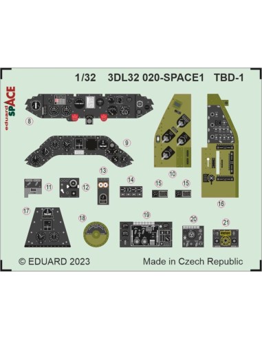 TBD-1 SPACE 1/32 TRUMPETER 
