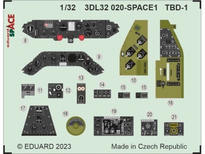 TBD-1 SPACE 1/32 TRUMPETER 