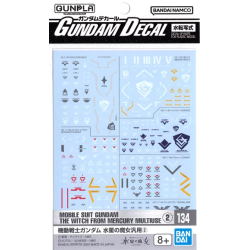 THE WITCH FROM MERCURY - Gundam Decal 134 - Model Kit 2