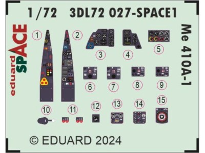 Me 410A-1 SPACE 1/72 AIRFIX 