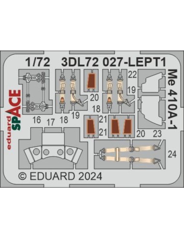 Me 410A-1 SPACE 1/72 AIRFIX 