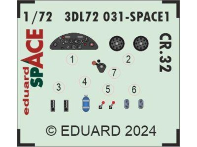 CR.32 SPACE  ITALERI 