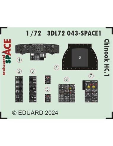 Chinook HC.1 SPACE  AIRFIX 