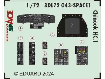 Chinook HC.1 SPACE  AIRFIX 