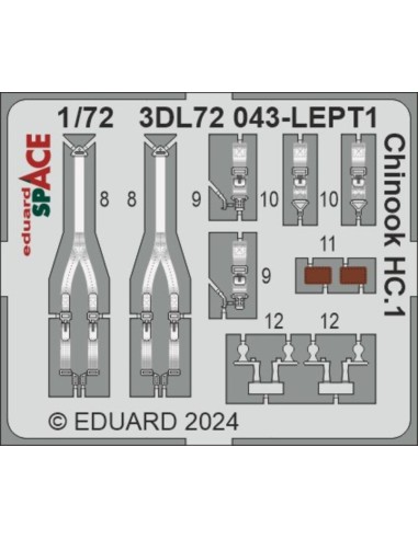 Chinook HC.1 SPACE  AIRFIX 