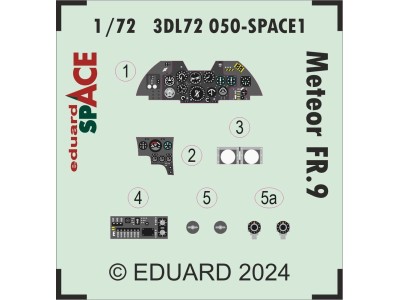 Meteor FR.9 SPACE  AIRFIX 