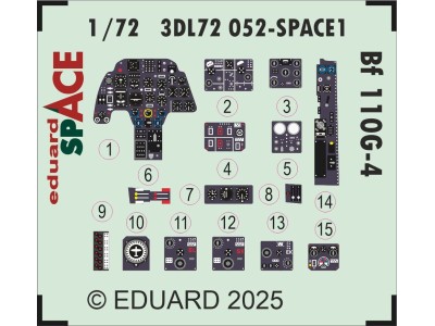 Bf 110G-4 SPACE   EDUARD 
