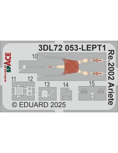 Re.2002 Ariete SPACE   ITALERI 