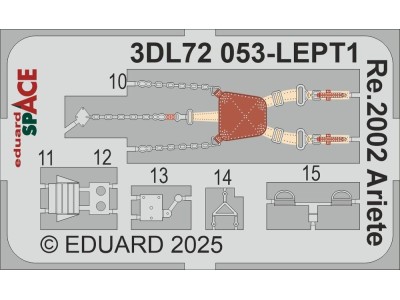 Re.2002 Ariete SPACE   ITALERI 