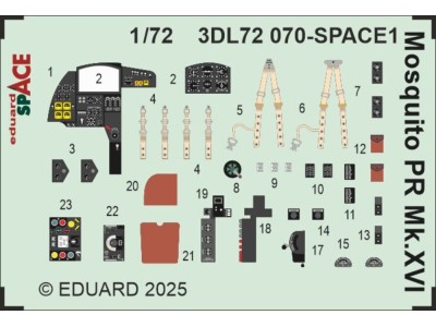 Mosquito PR Mk.XVI SPACE 1/72 for Special Hobby 