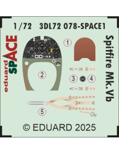 Spitfire Mk.Vb SPACE for Eduard 