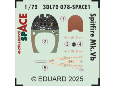 Spitfire Mk.Vb SPACE for Eduard 