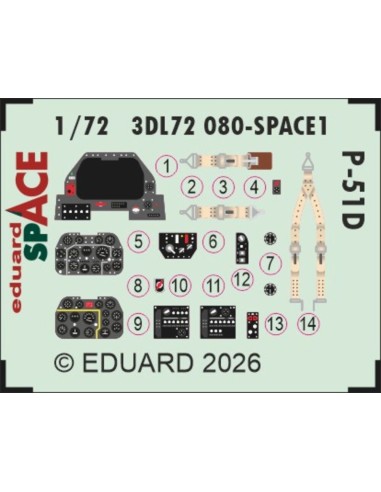 P-51D SPACE for Arma Hobby 