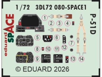 P-51D SPACE for Arma Hobby 