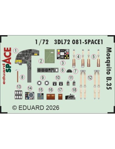 Mosquito B.35 SPACE for Airfix 