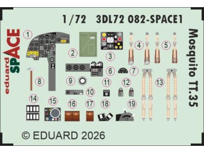 Mosquito TT.35 SPACE for Airfix 