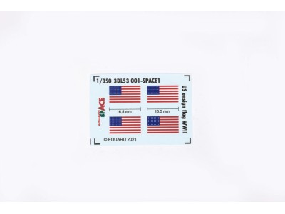 US ensign flag WWII SPACE 