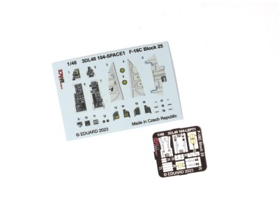 F-16C Block 25 SPACE 1/48 for KINETIC 
