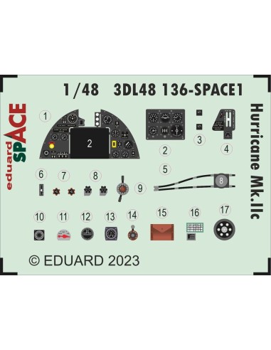 Hurricane Mk.IIc SPACE 1/48 ARMA HOBBY 