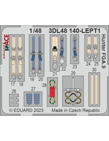 Hunter FGA.9 SPACE 1/48 AIRFIX 