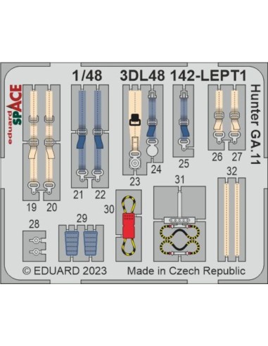 Hunter GA.11 SPACE 1/48 AIRFIX 