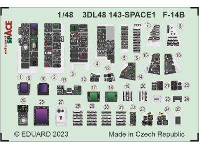 F-14B SPACE 1/48 GREAT WALL HOBBY 