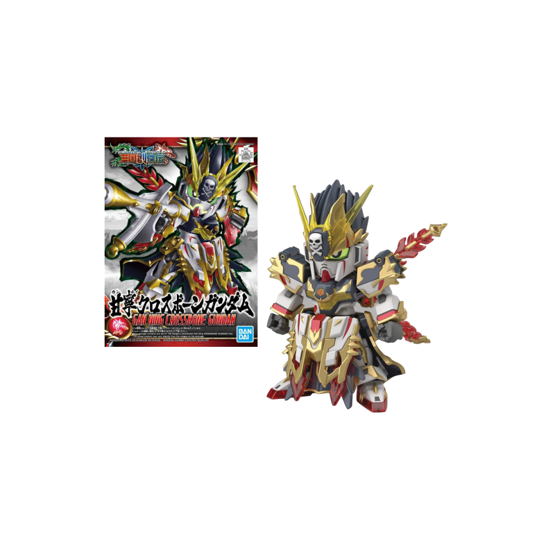 GUNDAM - Model Kit - SD Sangoku Sokets Gan Ning Crossbone G