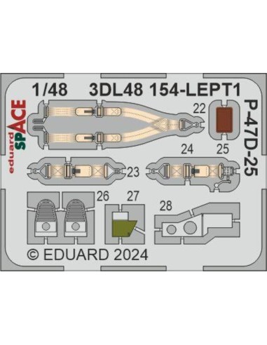 P-47D-25 SPACE 1/48 