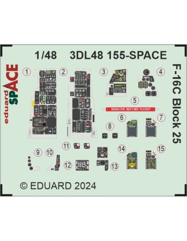 F-16C Block 25 SPACE 1/48 