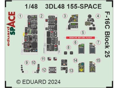 F-16C Block 25 SPACE 1/48 