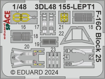 F-16C Block 25 SPACE 1/48 