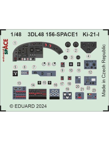 Ki-21-I SPACE 1/48 ICM 